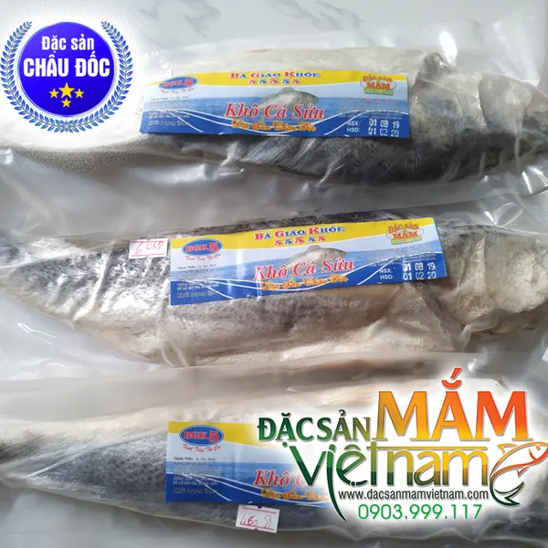 Khô cá Sửu - Đặc sản Châu Đốc An Giang