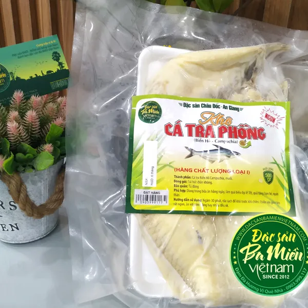 Khô cá tra phồng Biển Hồ Capuchia chính hiệu