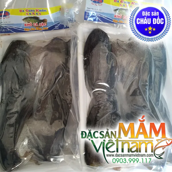 Khô sặc một nắng - Đặc sản Châu Đốc