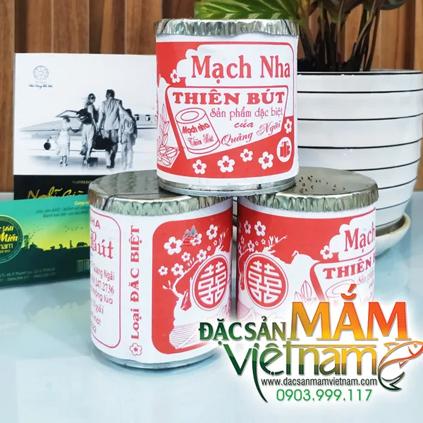 Mạch nha Thiên Bút - Đặc sản Quảng Ngãi