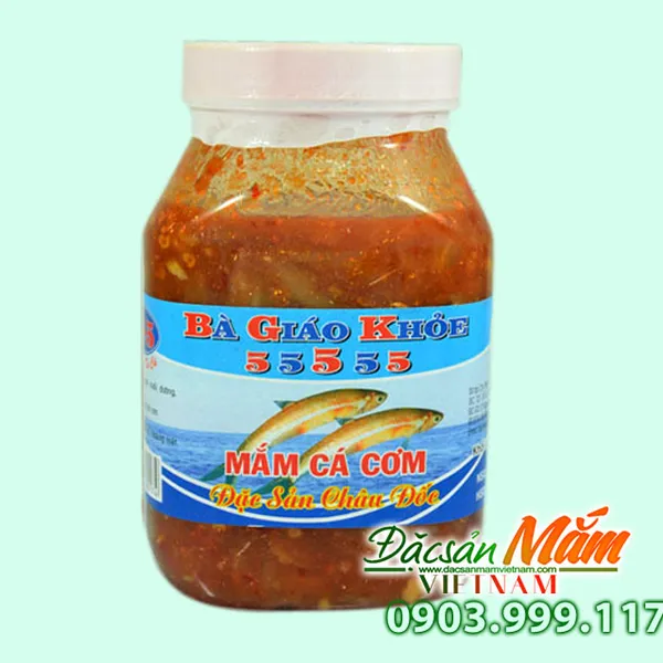 Mắm cá cơm Bà Giáo Khỏe