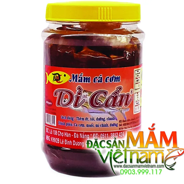 Mắm cá cơm Dì Cẩn