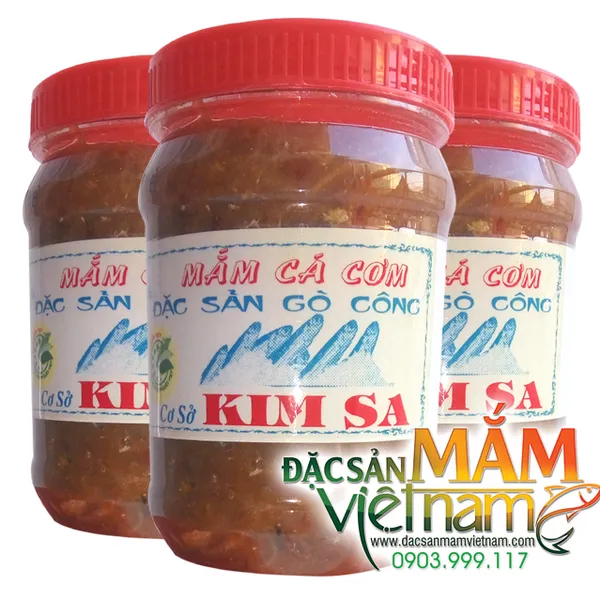 Mắm cá cơm Kim Sa Gò Công