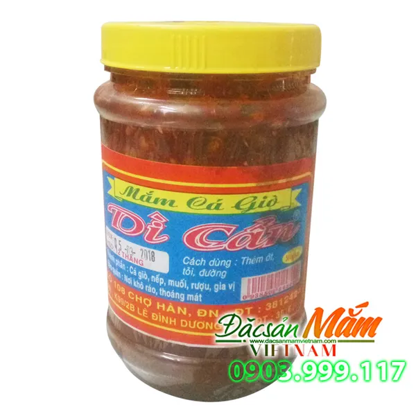 Mắm cá giò Dì Cẩn