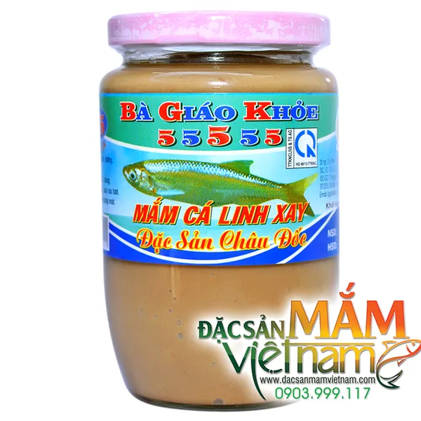 Mắm cá linh xay Bà Giáo Khỏe