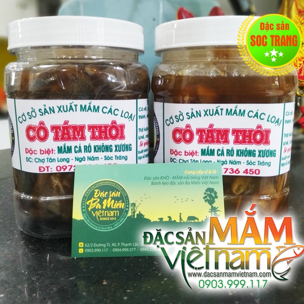 Mắm cá rô đồng không xương Sóc Trăng (Hủ 1kg)