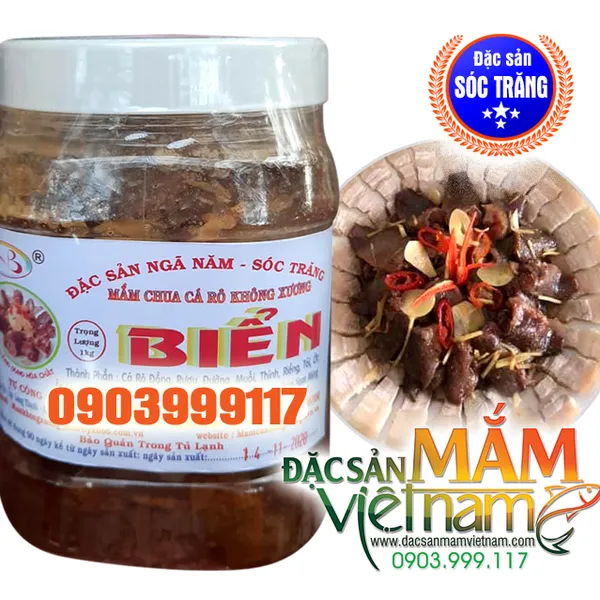 Mắm cá rô không xương - Đặc sản Sóc Trăng