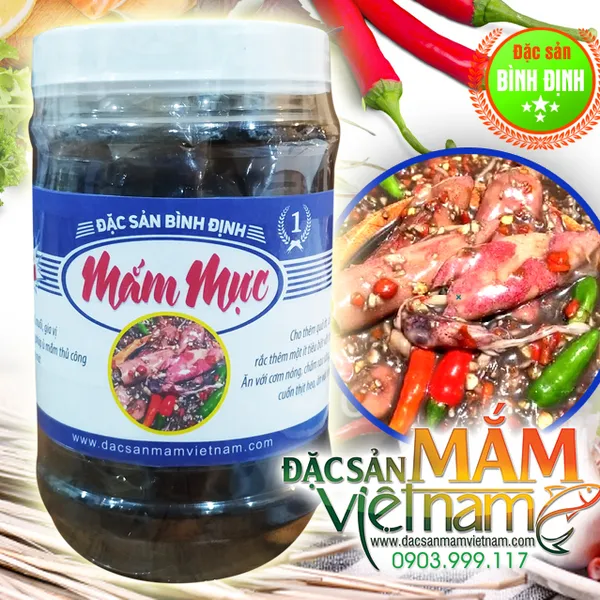 Mắm mực Bình Định