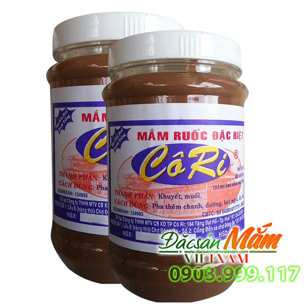 Mắm ruốc Cô Ri Huế