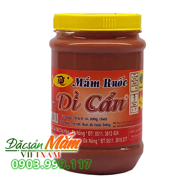 Mắm ruốc Dì Cẩn Đà Nẵng