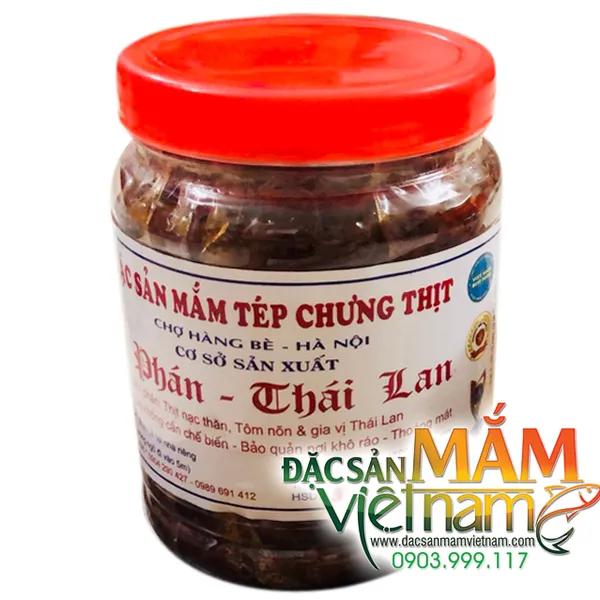 Mắm tép chưng thịt Bà Phán - Thái Lan