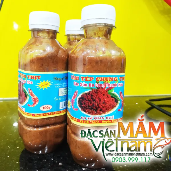 Mắm tép để chưng thịt - Chai 300ml