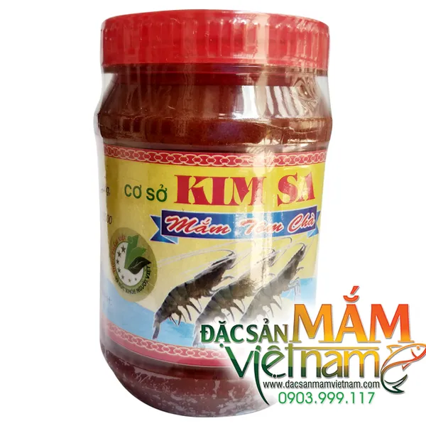 Mắm tôm chà Kim Sa hủ lớn
