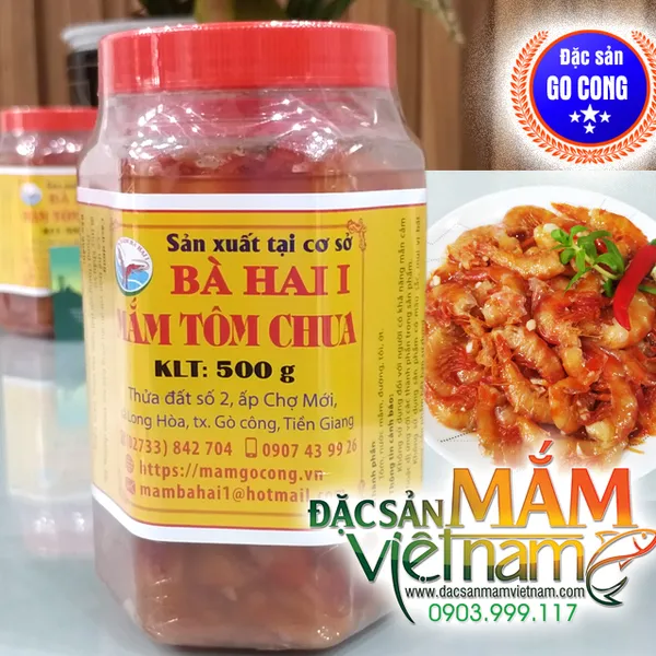 Mắm tôm chua Bà Hai Gò Công
