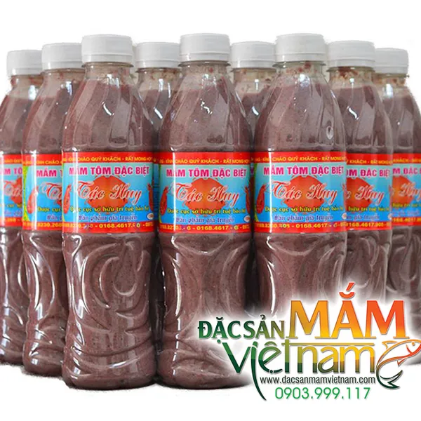 Mắm tôm đặc biệt Ba Làng Thanh Hóa