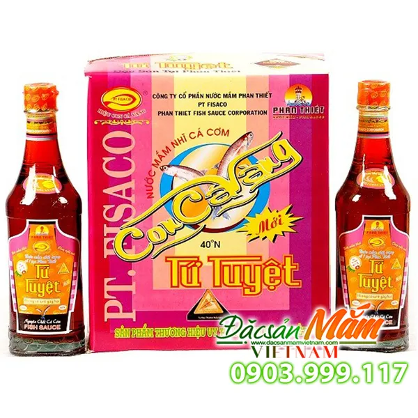 Mắm tứ tuyệt - Hiệu con cá vàng 490ml
