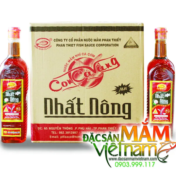 Nước mắm Con Cá Vàng - Nhất Nông 980ml