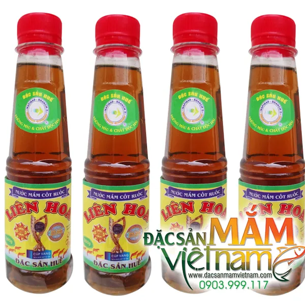 Nước mắm cốt ruốc Liên Hoa - Huế