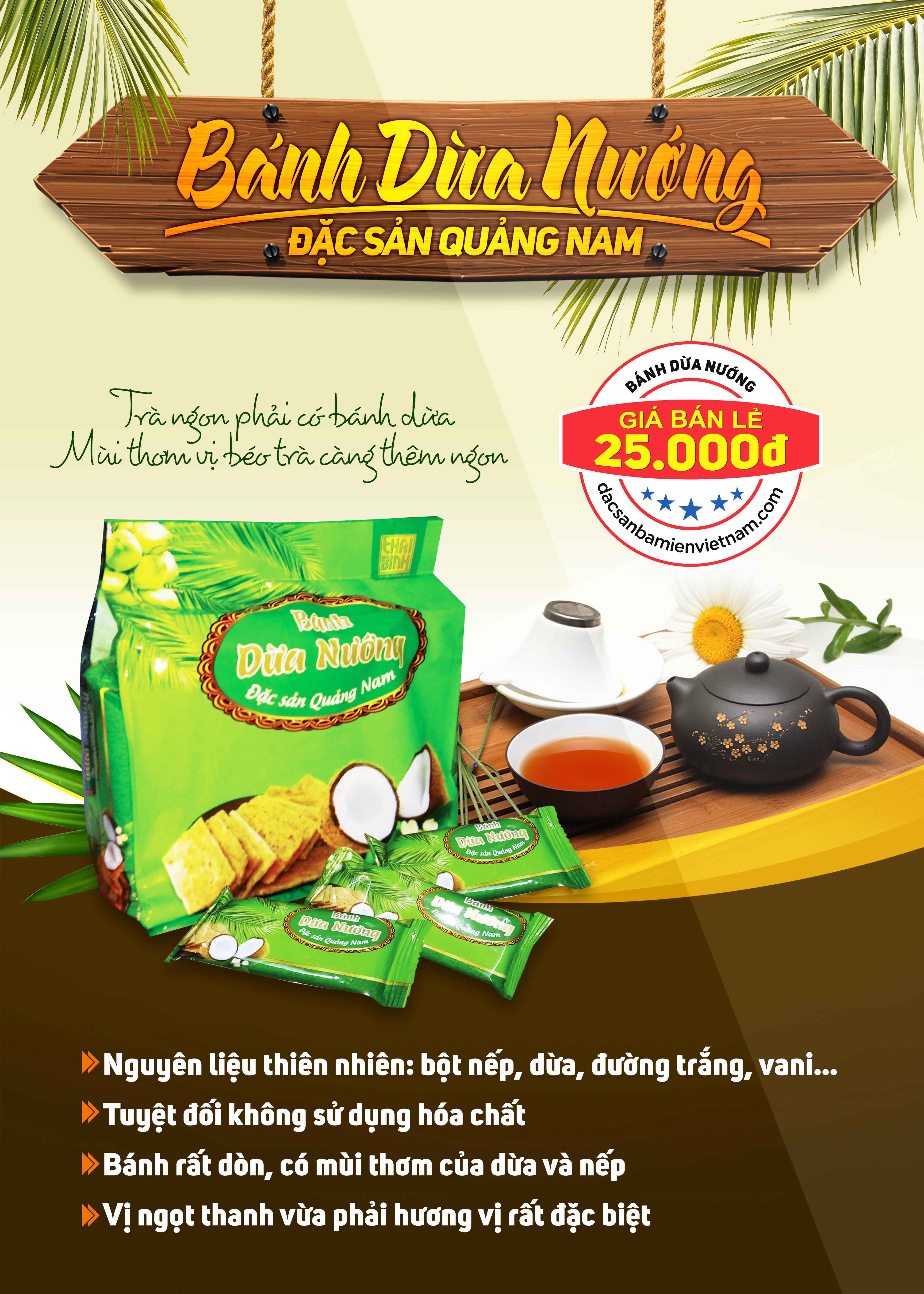 Mua bánh dừa nướng ở đâu tại An Giang