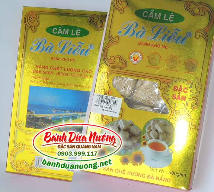 Mua bánh khô mè bà liễu ở đâu tại TPHCM