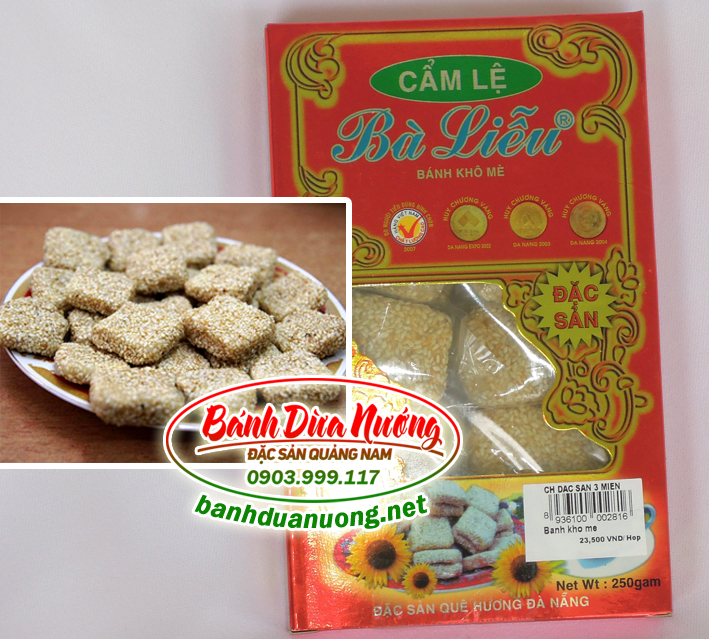 Mua bánh khô mè bà liễu ở đâu tại TPHCM