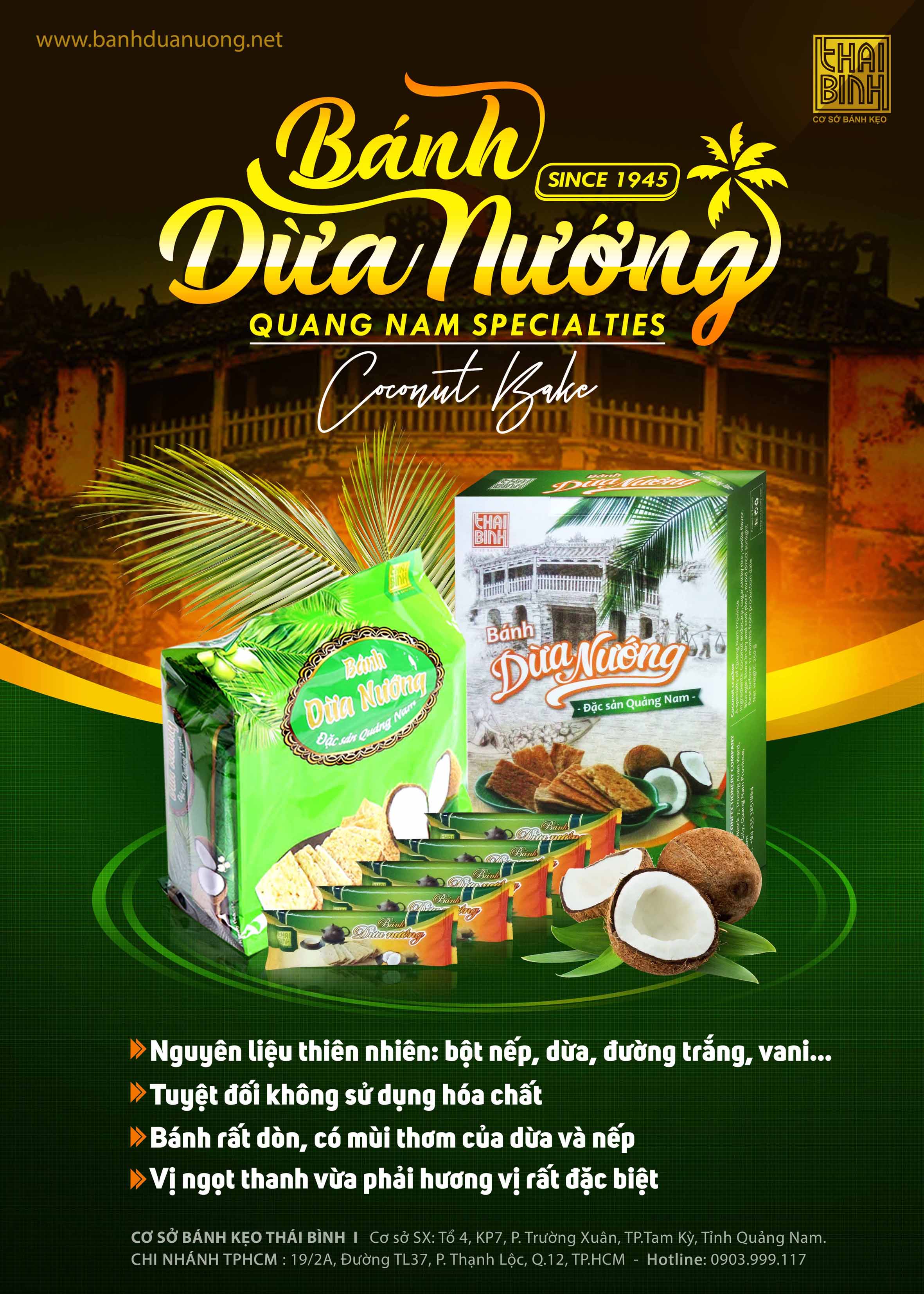 Bánh dừa nướng