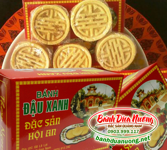 Bánh đậu xanh nhân thịt Hội An