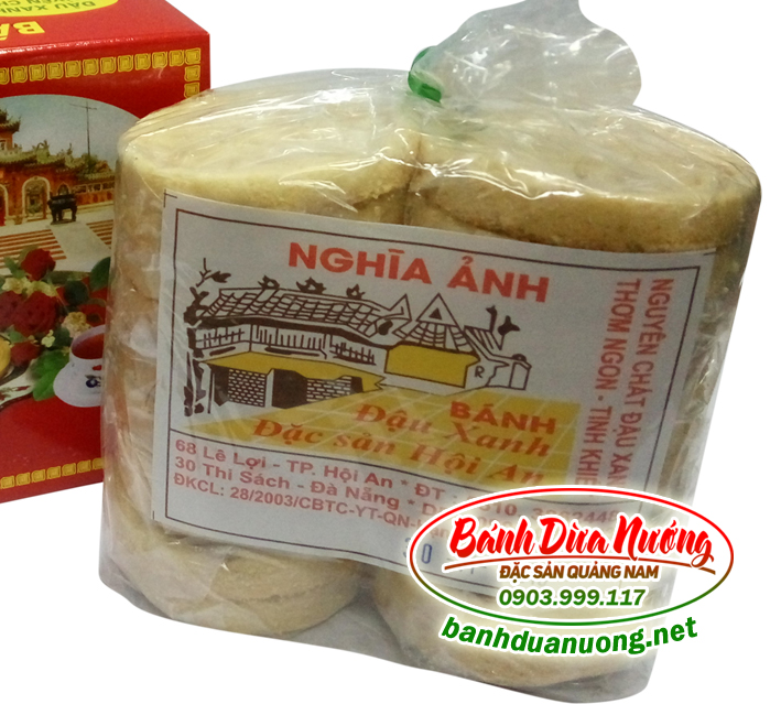 Bánh đậu xanh nhân thịt Hội An