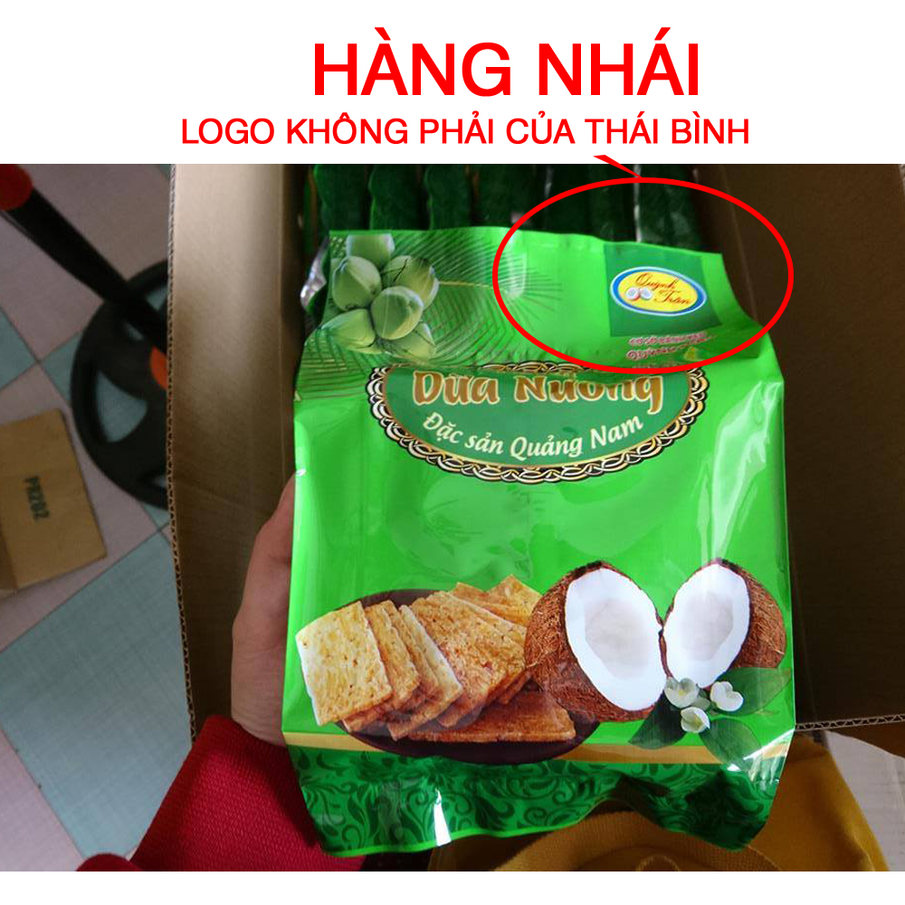 Hàng nhái bánh dừa nướng Thái Bình