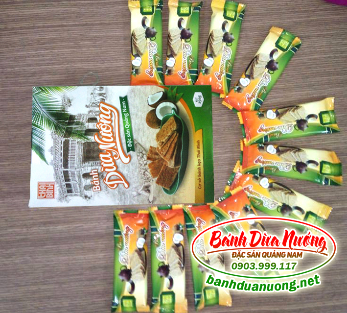 Bánh dừa nướng hộp mới