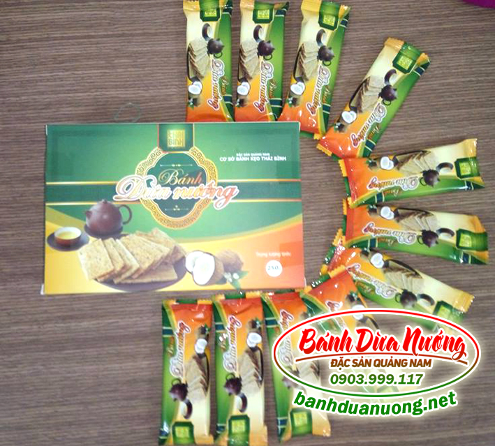 Địa chỉ mua bánh dừa nướng tại Bình Dương