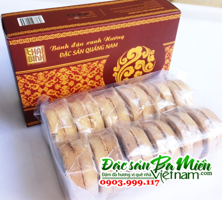Bánh đậu xanh nhân thịt - Đặc sản Hội An