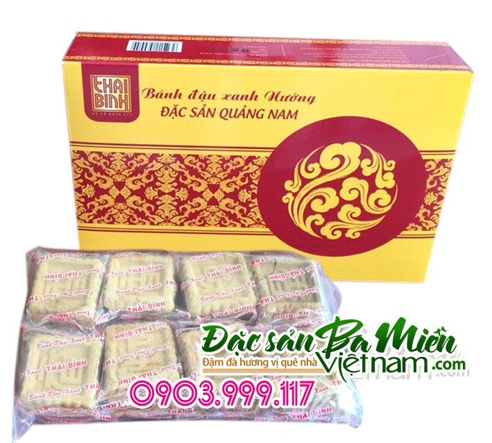 Bánh đậu xanh nướng