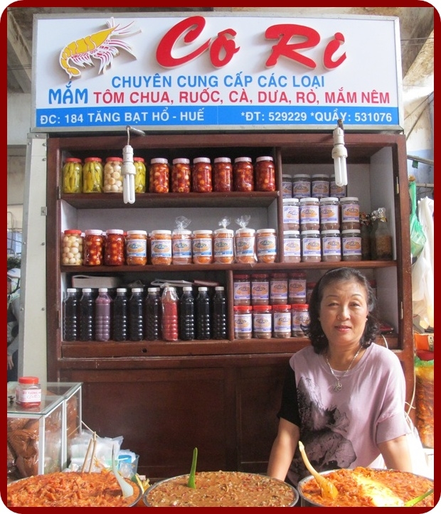 Đặc sản mắm Huế