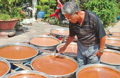 đặc sản mắm tôm chà Gò Công