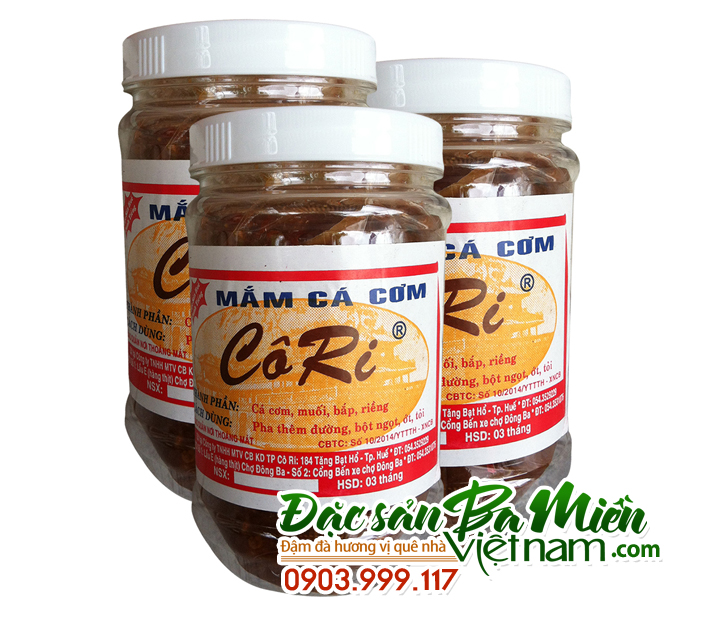 Mắm cá cơm Cô Ri Huế