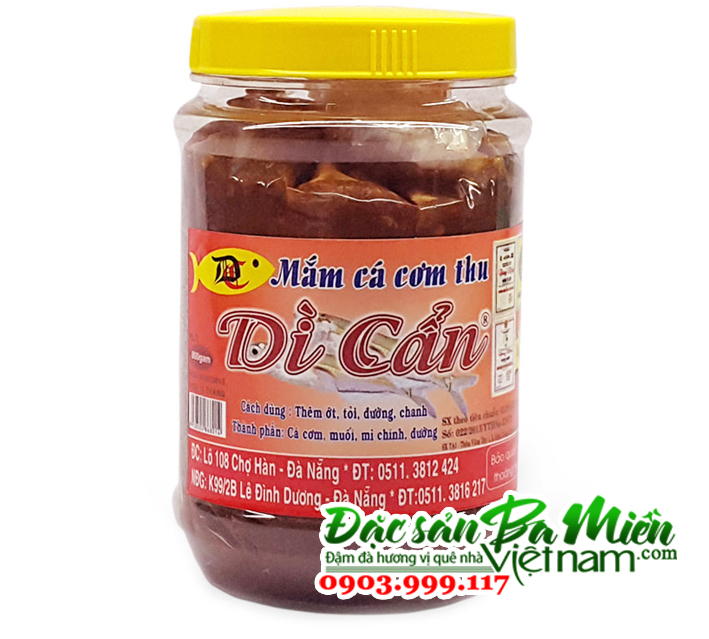 Mắm cá cơm Dì Cẩn
