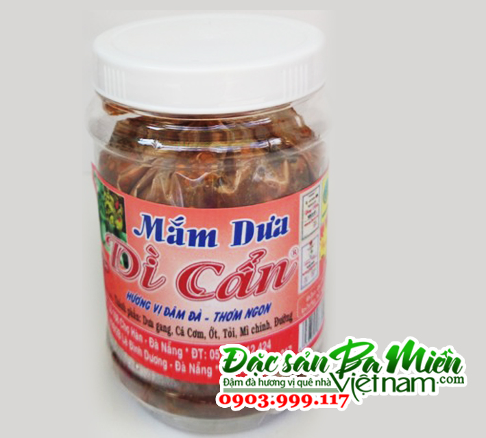 Mắm dưa Dì Cẩn