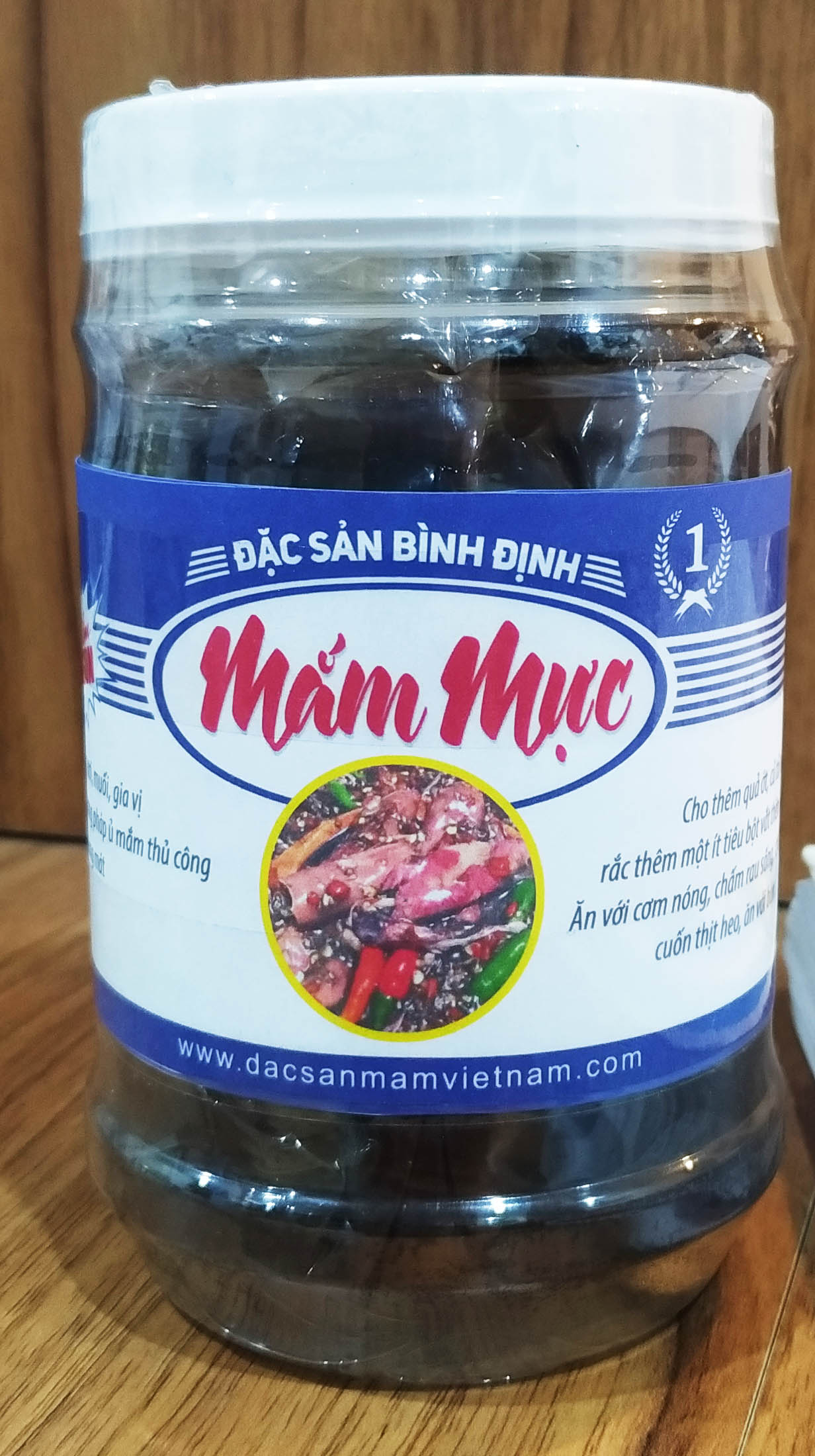 Mắm mực Bình Định - Mẫu mới
