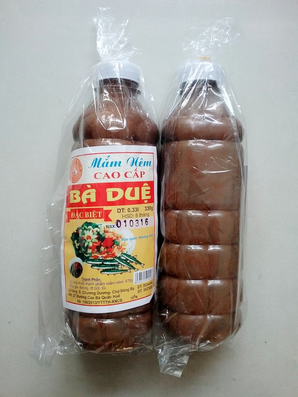 Mắm nêm Bà Duệ