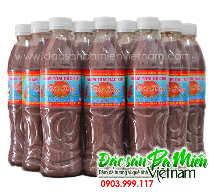 Mắm tôm Bắc thương hiệu Ba Làng Thanh Hóa