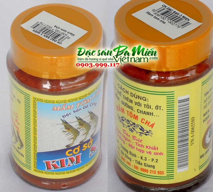 Mắm tôm chà Kim Sa - đặc sản Gò Công