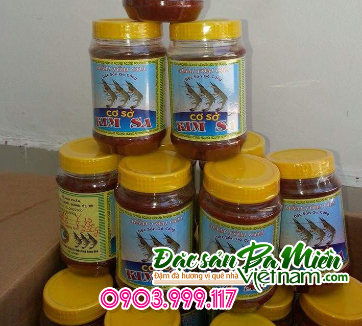 Mắm tôm chà Kim Sa - đặc sản Gò Công