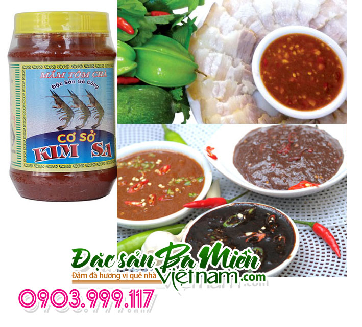 Mắm tôm chà Kim Sa - đặc sản Gò Công