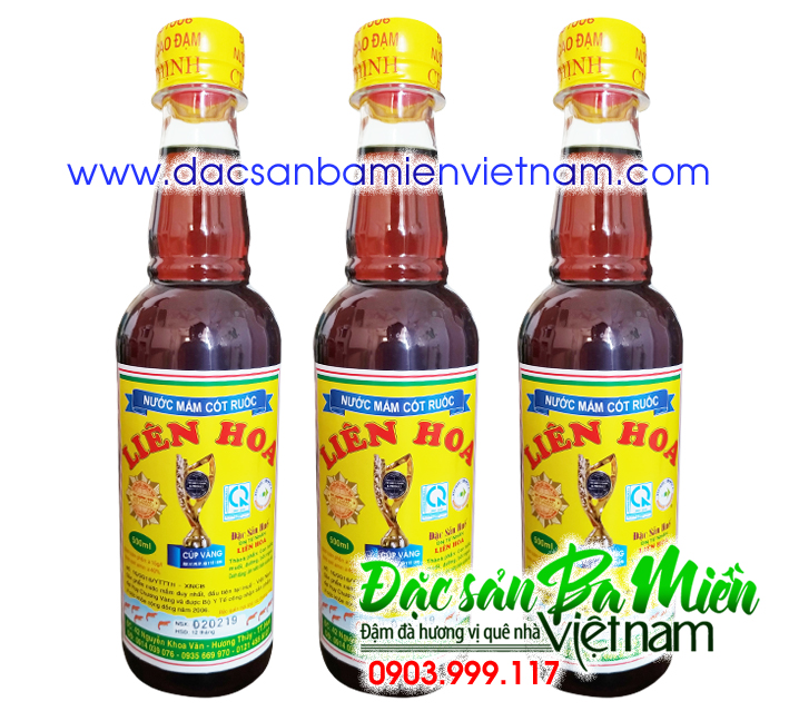 Nước mắm Liên Hoa chai 500ml