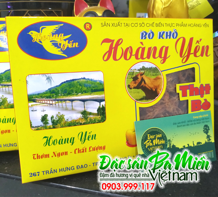Thịt bò khô đặc sản Quảng Ngãi