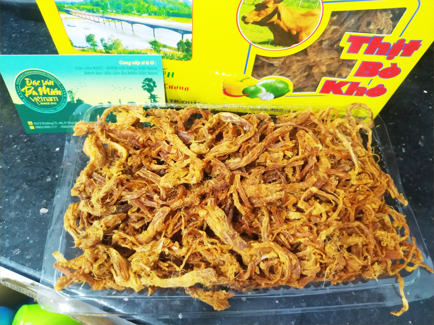 Thịt bò khô Quảng Ngãi