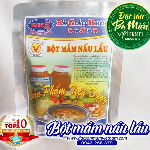 Bột nấu lẩu mắm Châu Đốc