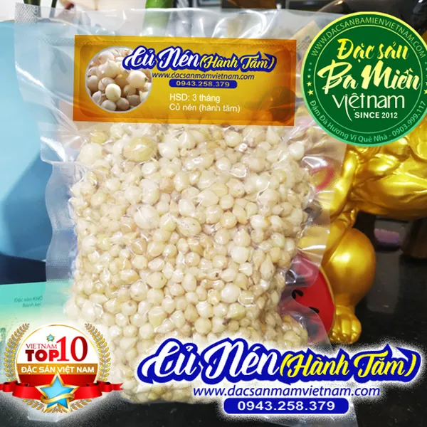 Củ nén - hành tăm Quảng Ngãi