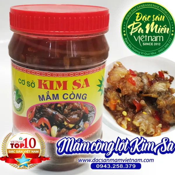Đặc sản miền nam - Mắm còng Gò Công